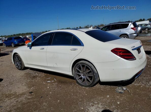 WDDUG8DB5JA414691 2018 MERCEDES-BENZ S White უკანა მარცხენა