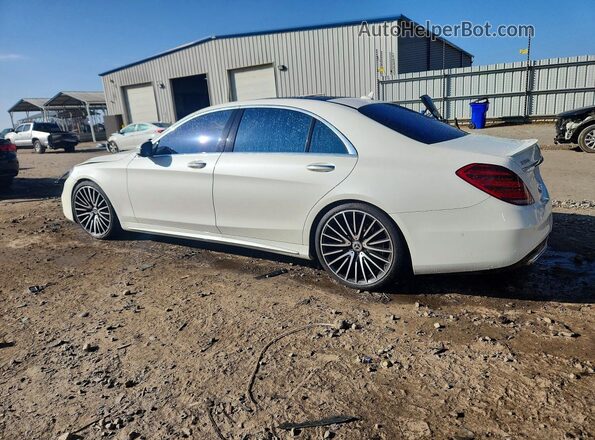 WDDUG8DB5KA468932 2019 MERCEDES-BENZ S White Tył lewy