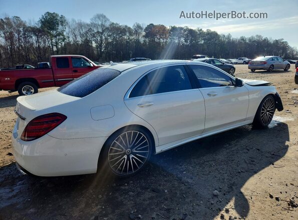 WDDUG8DB5KA468932 2019 MERCEDES-BENZ S White Tył prawy