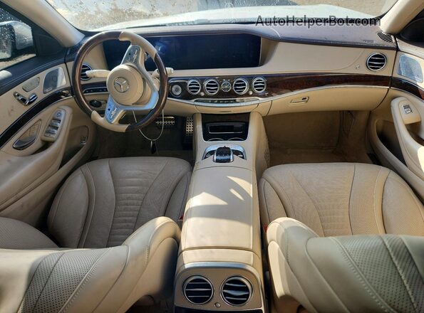 WDDUG8DB5KA468932 2019 MERCEDES-BENZ S White Widok deski rozdzielczej