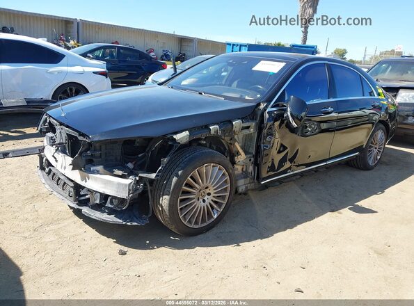 WDDUG8DB7JA422436 2018 MERCEDES-BENZ S-CLASS Черный Передняя левая четверть