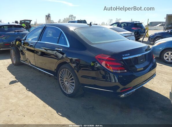 WDDUG8DB7JA422436 2018 MERCEDES-BENZ S-CLASS Черный Задняя левая четверть