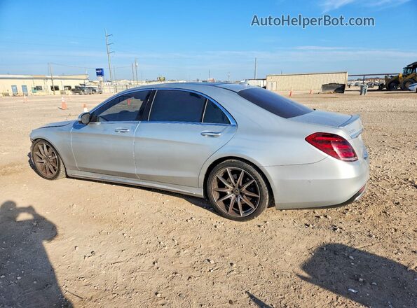 WDDUG8DB8JA396963 2018 MERCEDES-BENZ S Silver 