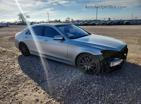 WDDUG8DB8JA396963 2018 MERCEDES-BENZ S Silver 