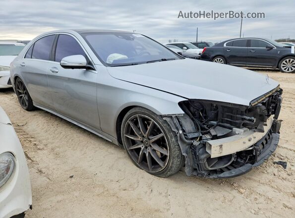 WDDUG8DB8JA396963 2018 MERCEDES-BENZ S Silver 