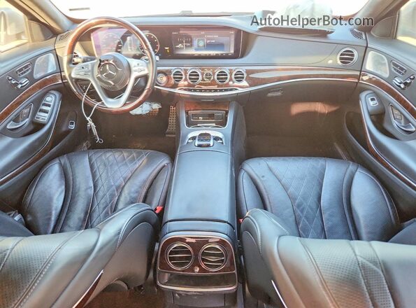WDDUG8DB8JA396963 2018 MERCEDES-BENZ S Silver 