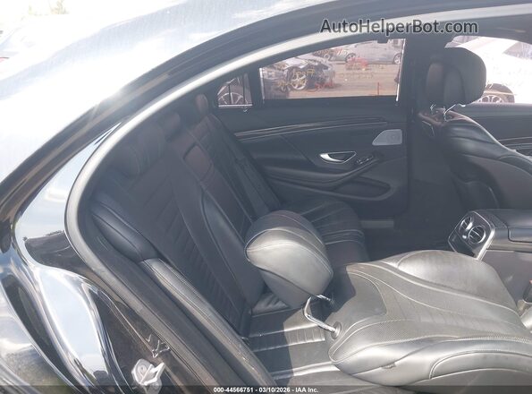 WDDUG8DB8JA409789 2018 MERCEDES-BENZ S-CLASS Black VIN კოდის სტიკერის ხედი
