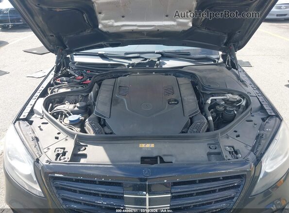 WDDUG8DB8JA409789 2018 MERCEDES-BENZ S-CLASS Black უკანა ხედი