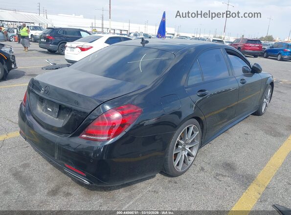 WDDUG8DB8JA409789 2018 MERCEDES-BENZ S-CLASS Black უკანა მარჯვენა