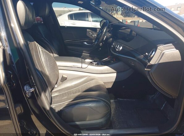 WDDUG8DBXKA435568 2019 MERCEDES-BENZ S-CLASS Black Вид салону спереду