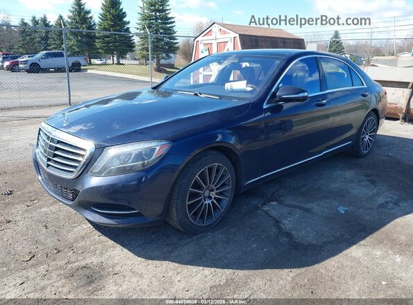 WDDUG8FB0HA314439 2017 MERCEDES-BENZ S-CLASS Blue Vista tres cuartos delantera izquierda