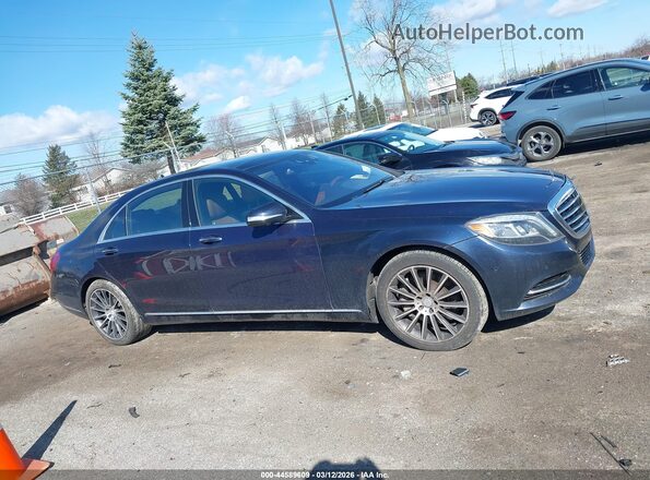 WDDUG8FB0HA314439 2017 MERCEDES-BENZ S-CLASS Blue Vista interior trasera