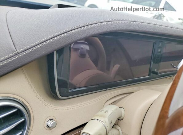 WDDUG8FB1GA204420 2016 MERCEDES-BENZ S Черный Вид щитка приборов