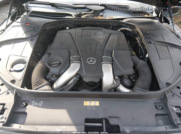 WDDUG8FB1GA205860 2016 MERCEDES-BENZ S-CLASS Черный Вид сзади