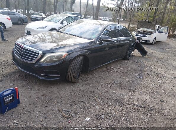 WDDUG8FB1GA205860 2016 MERCEDES-BENZ S-CLASS Черный Передняя левая четверть
