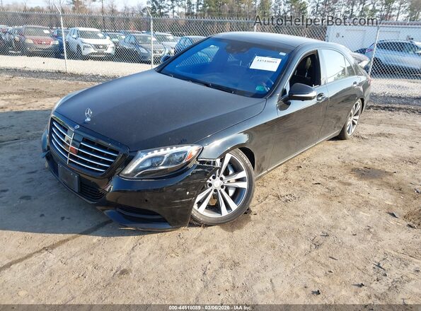WDDUG8FB4GA253711 2016 MERCEDES-BENZ S-CLASS Black Front left