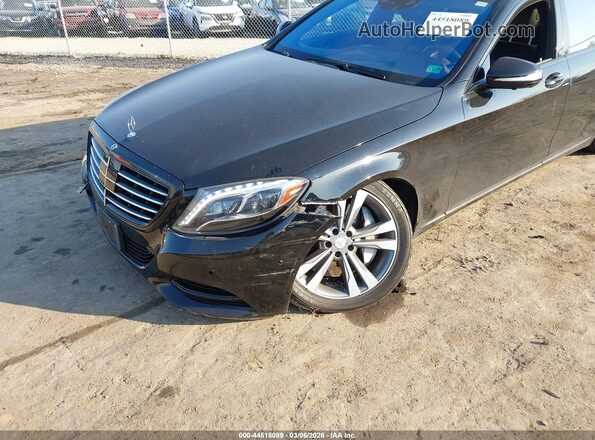 WDDUG8FB4GA253711 2016 MERCEDES-BENZ S-CLASS Black Front view