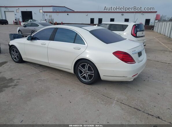 WDDUG8FB5GA209779 2016 MERCEDES-BENZ S-CLASS White Задня ліва чверть
