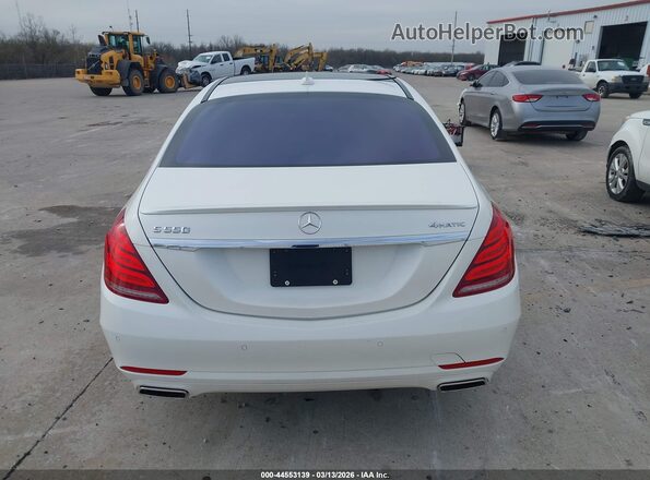 WDDUG8FB5GA209779 2016 MERCEDES-BENZ S-CLASS White 