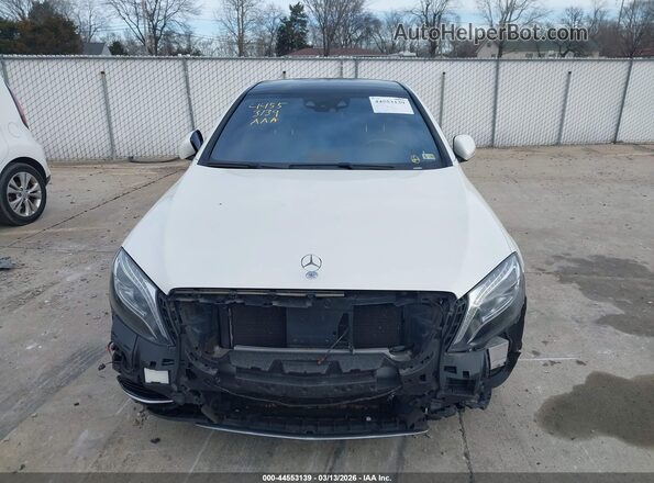 WDDUG8FB5GA209779 2016 MERCEDES-BENZ S-CLASS White Вид спереду