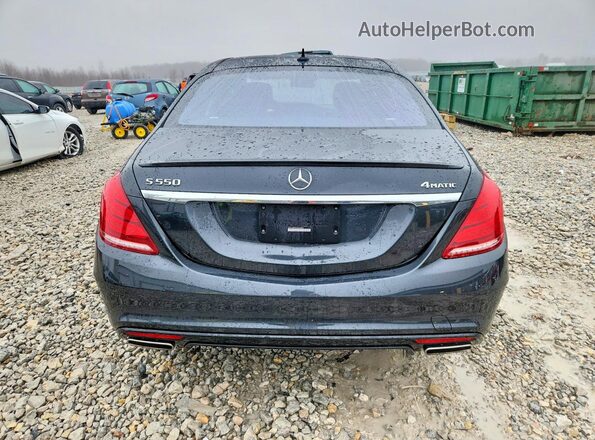 WDDUG8FB6GA203456 2016 MERCEDES-BENZ S Gray Rear view