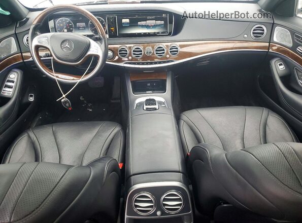 WDDUG8FB6GA229412 2016 MERCEDES-BENZ S Silver წინა პანელის ხედი