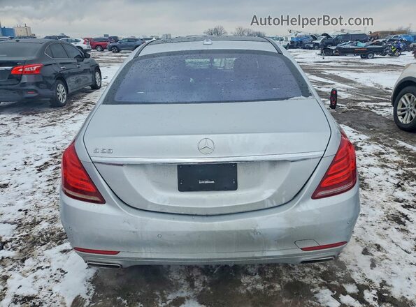 WDDUG8FB6GA229412 2016 MERCEDES-BENZ S Silver უკანა ხედი