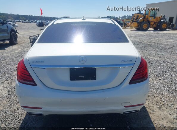 WDDUG8FB9GA227461 2016 MERCEDES-BENZ S-CLASS White 