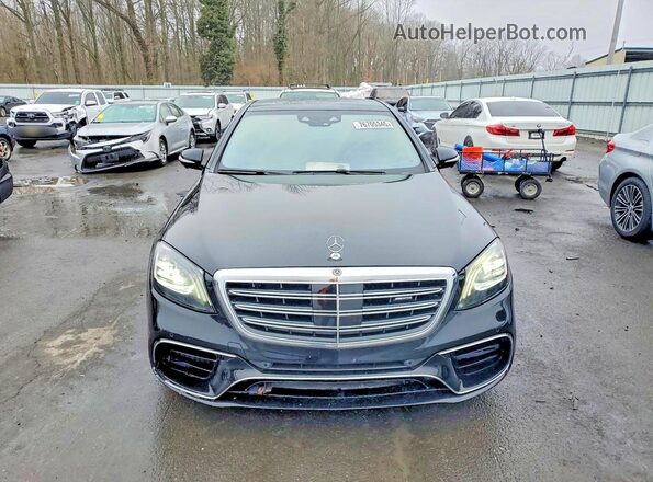 WDDUG8JB4KA447140 2019 MERCEDES-BENZ S Black წინა ხედი