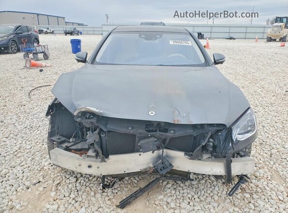WDDUG8JB5JA409074 2018 MERCEDES-BENZ S Gray Դիմացի տեսք