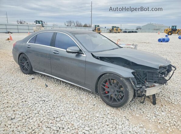 WDDUG8JB5JA409074 2018 MERCEDES-BENZ S Gray Առջևի աջ