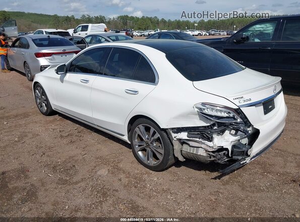WDDWF4JB1JR385331 2018 MERCEDES-BENZ C-CLASS White Հետևի ձախ