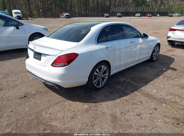 WDDWF4JB1JR385331 2018 MERCEDES-BENZ C-CLASS White Հետևի աջ