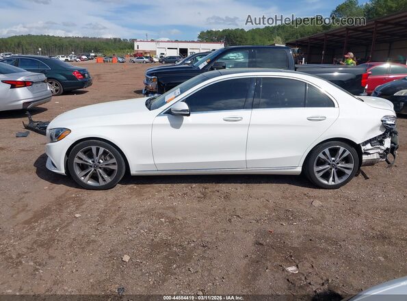 WDDWF4JB1JR385331 2018 MERCEDES-BENZ C-CLASS White Սալոնի 360 աստիճան տեսք
