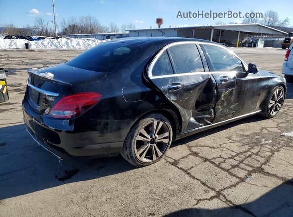 WDDWF4JB3JR376923 2018 MERCEDES-BENZ C Black Rear right
