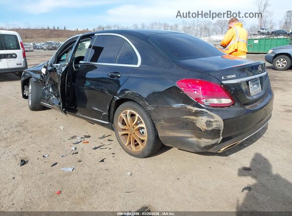 WDDWF4JB6JR401748 2018 MERCEDES-BENZ C-CLASS Black Задня ліва чверть