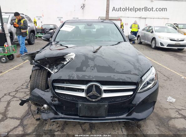 WDDWF4JB9JR420522 2018 MERCEDES-BENZ C-CLASS Black Вид щитка приладів
