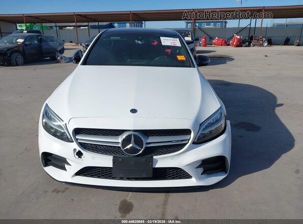 WDDWF6EBXLR563505 2020 MERCEDES-BENZ AMG C 43 White Սալոնի հետևի տեսք