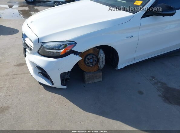 WDDWF6EBXLR563505 2020 MERCEDES-BENZ AMG C 43 White Դիմացի տեսք