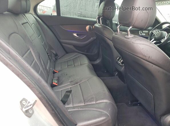 WDDWF8DB4LR549774 2020 MERCEDES-BENZ C Silver უკანა სავარძლების ხედი