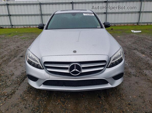 WDDWF8DB4LR549774 2020 MERCEDES-BENZ C Silver წინა ხედი