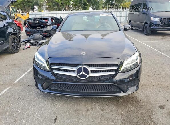 WDDWF8DB9KR514677 2019 MERCEDES-BENZ C Black 