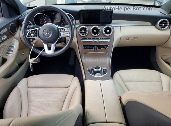 WDDWF8DB9KR514677 2019 MERCEDES-BENZ C Black 