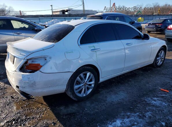 WDDWF8EB3KR482727 2019 MERCEDES-BENZ C White 