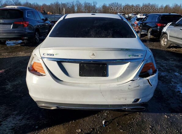 WDDWF8EB3KR482727 2019 MERCEDES-BENZ C White 