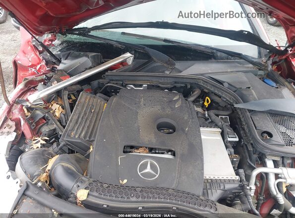 WDDWJ4KB4JF670782 2018 MERCEDES-BENZ C-CLASS Red 