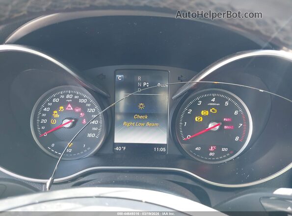 WDDWJ4KB6HF412869 2017 MERCEDES-BENZ C-CLASS Black 