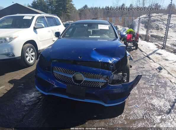 WDDWJ4KB7HF449624 2017 MERCEDES-BENZ C-CLASS Blue Вид задньої частини салону