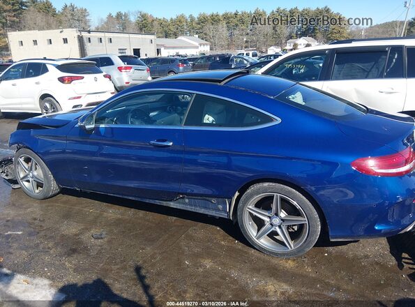 WDDWJ4KB7HF449624 2017 MERCEDES-BENZ C-CLASS Blue 