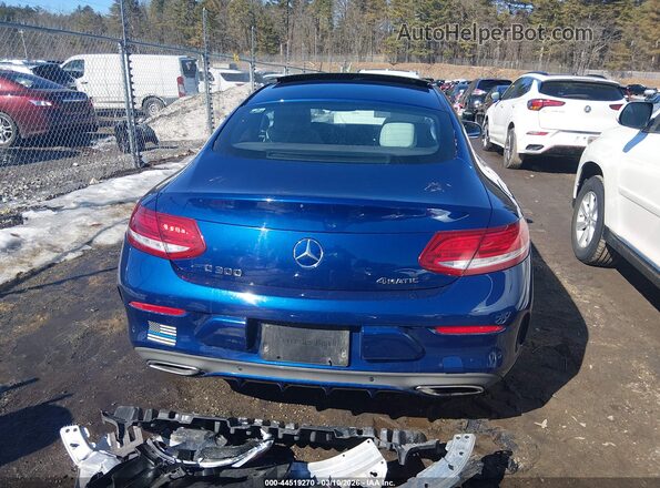 WDDWJ4KB7HF449624 2017 MERCEDES-BENZ C-CLASS Blue 